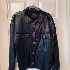 Truth Women's Classic Black Leather Jacket